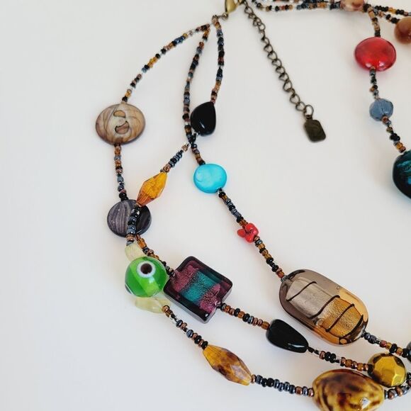 You & I ADJUSTABLE MULTI-STRAND NECKLACE - Picture 9 of 13